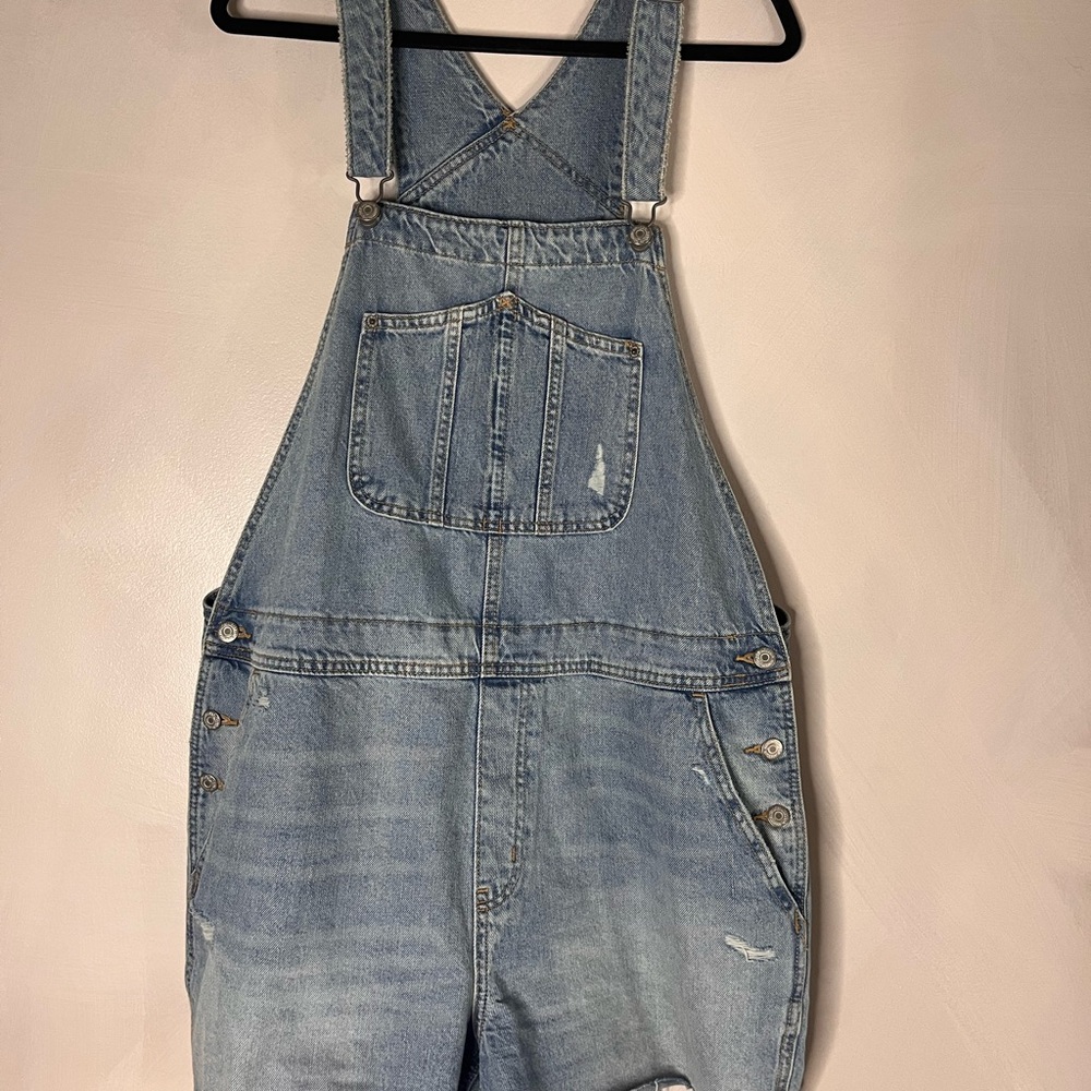 Old Navy Light Blue Denim Overalls